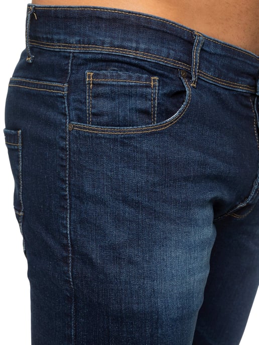 Enzo Heren Slim Stretch Denim Jeans - Image 4